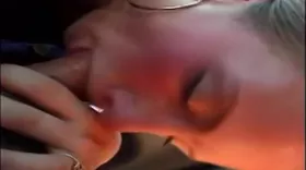 Blowjob in the car!