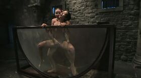 Duo de soumises lesbiennes à la disposition d'un maître pervers
