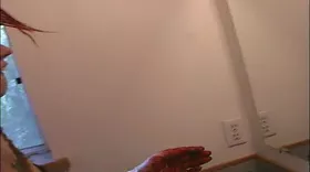 Sextape of a wild lesbian couple