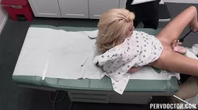 Threesome with a patient, a nurse, and a perverted doctor