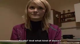 Blonde amateur gets fucked and cum on her face, her boyfriend knows about it...