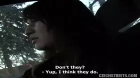 Film x POV d'une étudiante et un pervers aux bois