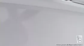 Slutty nurse with a foot and piss fetish