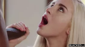 Naomi Woods, a fan of interracial threesomes