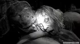 Undead women rise from the grave to suck cock and get fucked