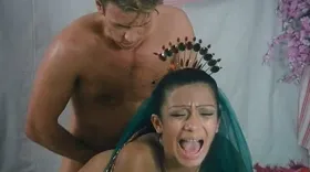 Baise d'époque et pipe à deux bouches pour Tabatha Cash et ses copines
