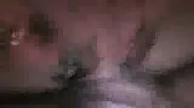 Penetration then ejaculation on her thong