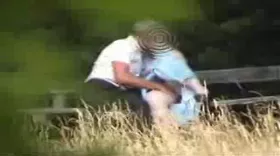 Vidéo voyeur d'un couple mature